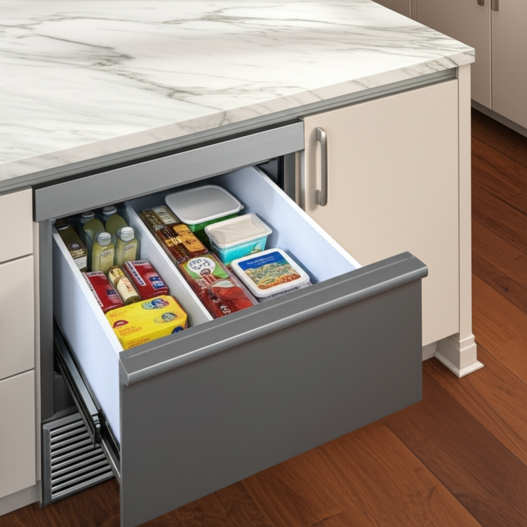 Freezer drawer repair and maintenance